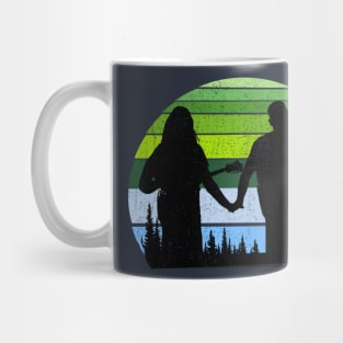 Greensky Bluegrass Vintage Sunset Phoff Devol Hands Mug